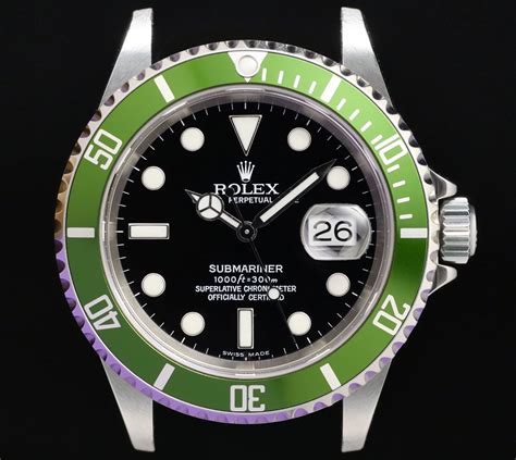 rolex 16610lv 2007|Rolex 16610 bezel.